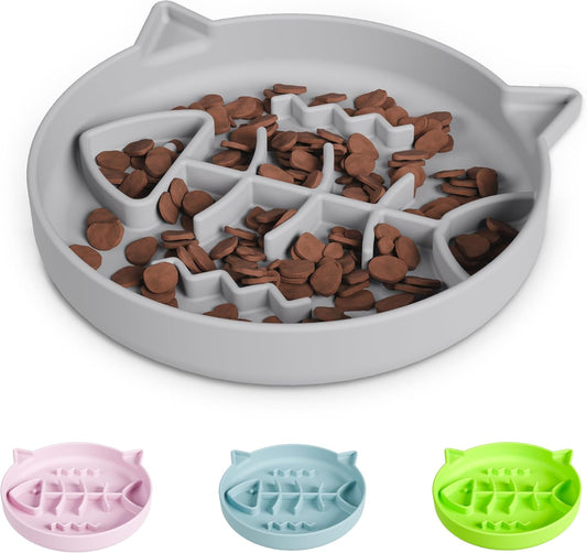 Cat Puzzle Feeder Bowl