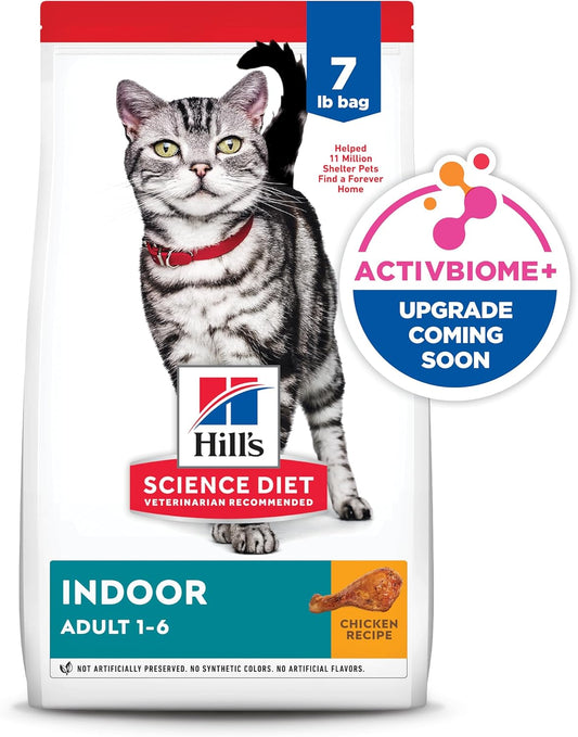 Indoor Cat Adult Wellness Cat Kibble (Hills Science Diet)