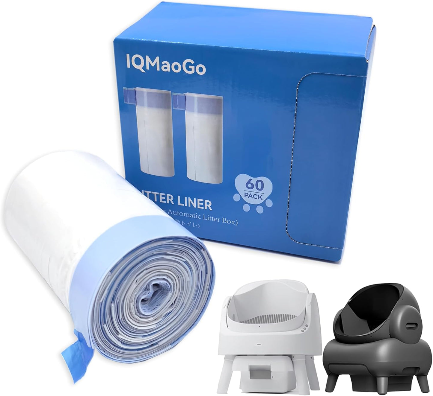 Litter Box Liner Bags (60)