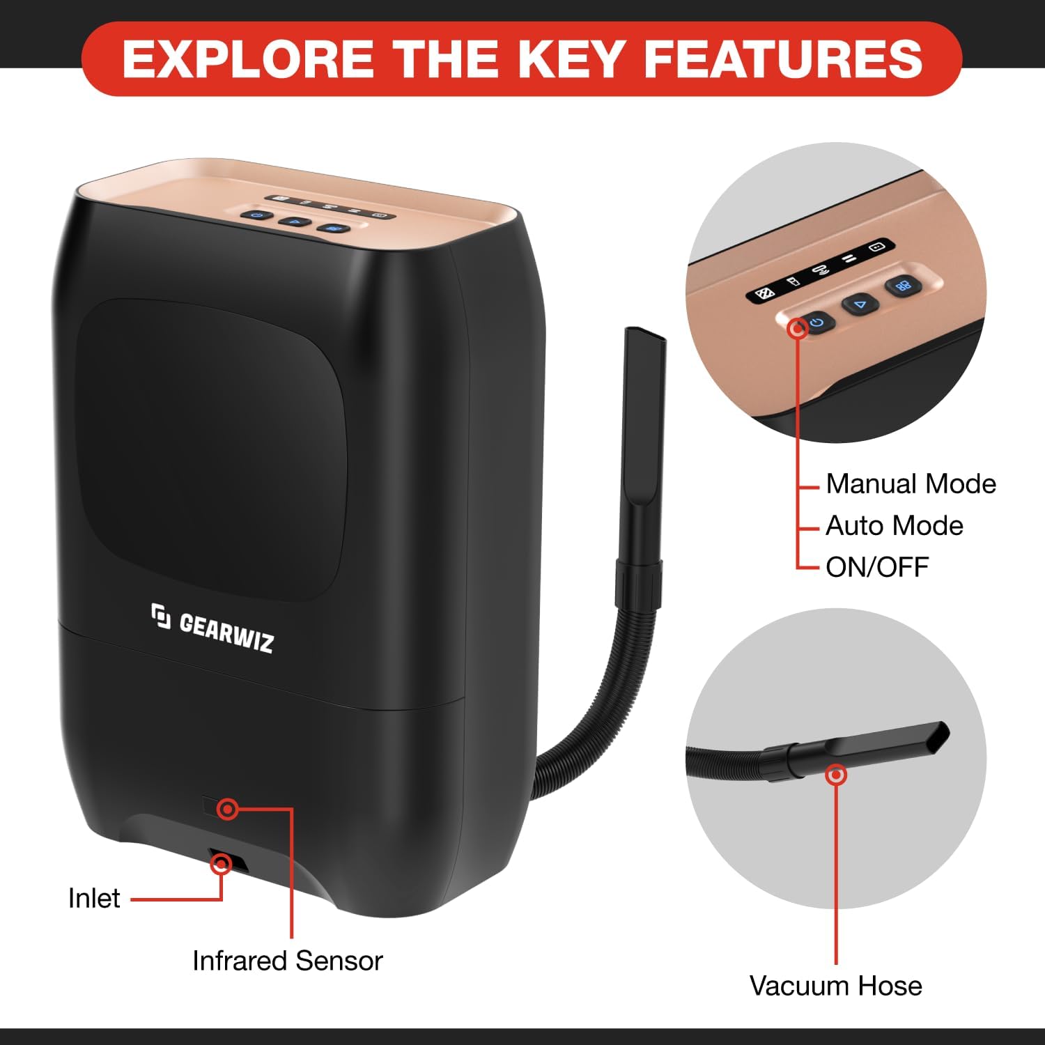 Touchless Vacuum & Dustpan