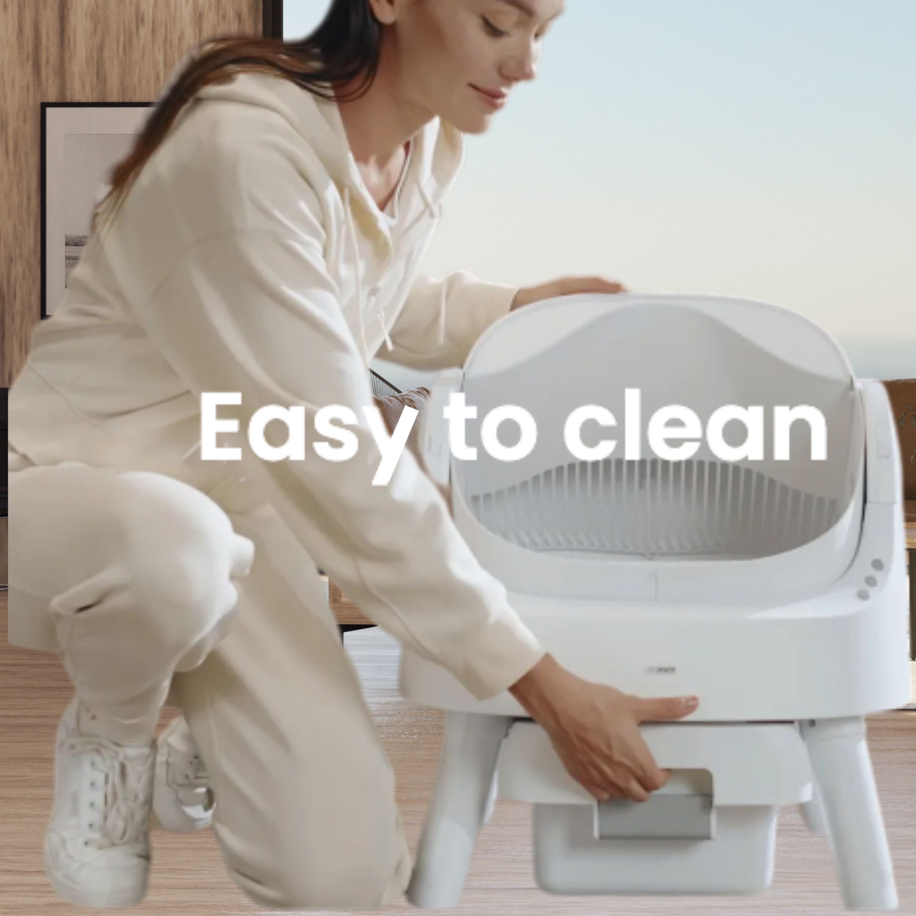 Happi Scooper Self-Cleaning Litter Box