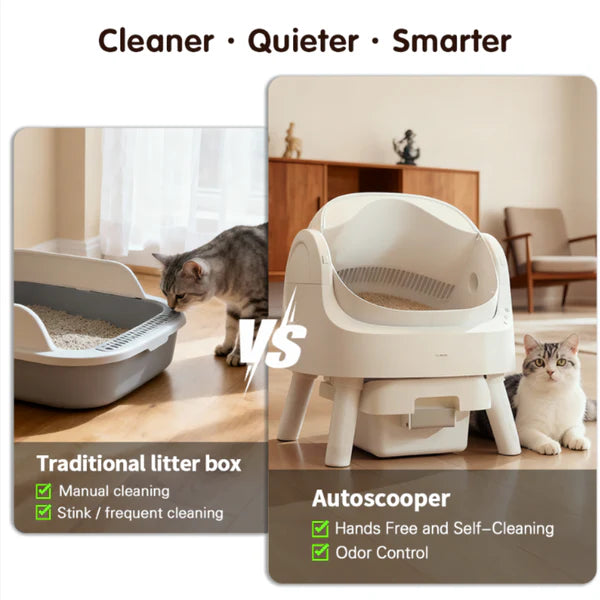 Happi Scooper 11 Self-Cleaning Litter Box