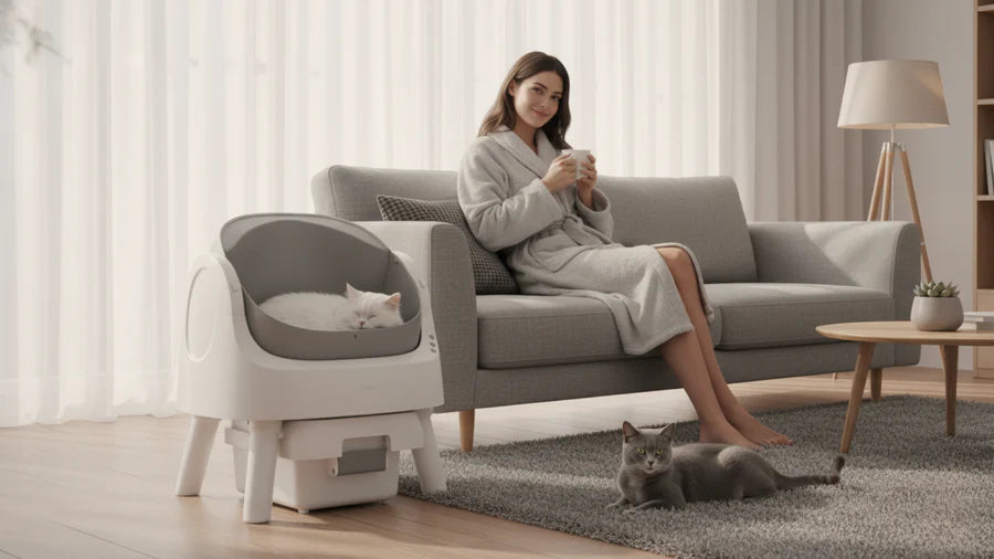 Happi Scooper 11 Self-Cleaning Litter Box