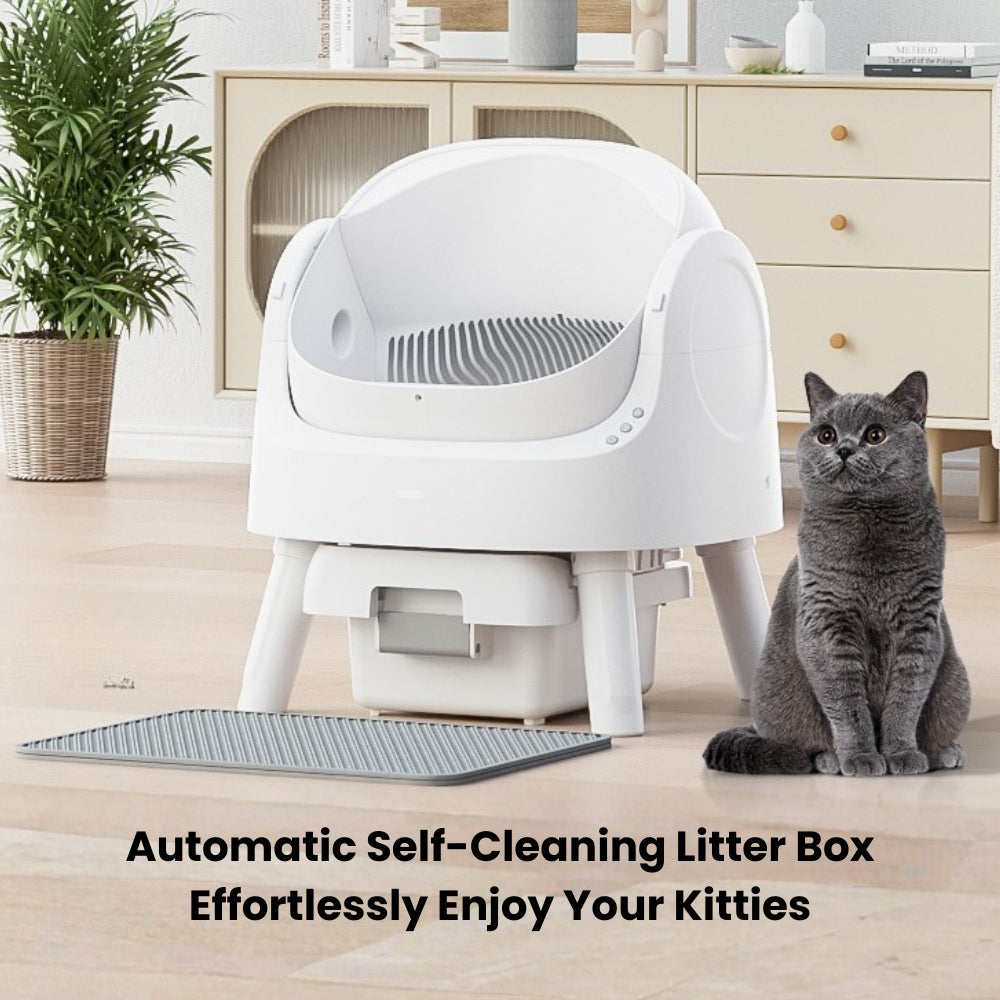 Happi Scooper Self-Cleaning Litter Box
