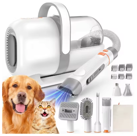 7 Piece Pet Grooming Vacuum