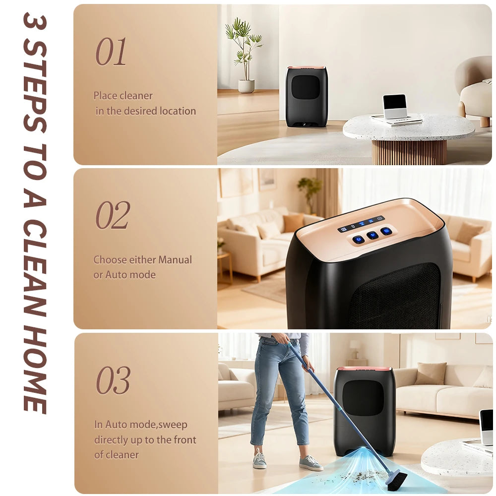 Touchless Vacuum & Dustpan