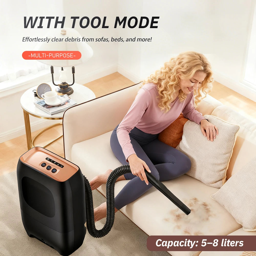 Touchless Vacuum & Dustpan