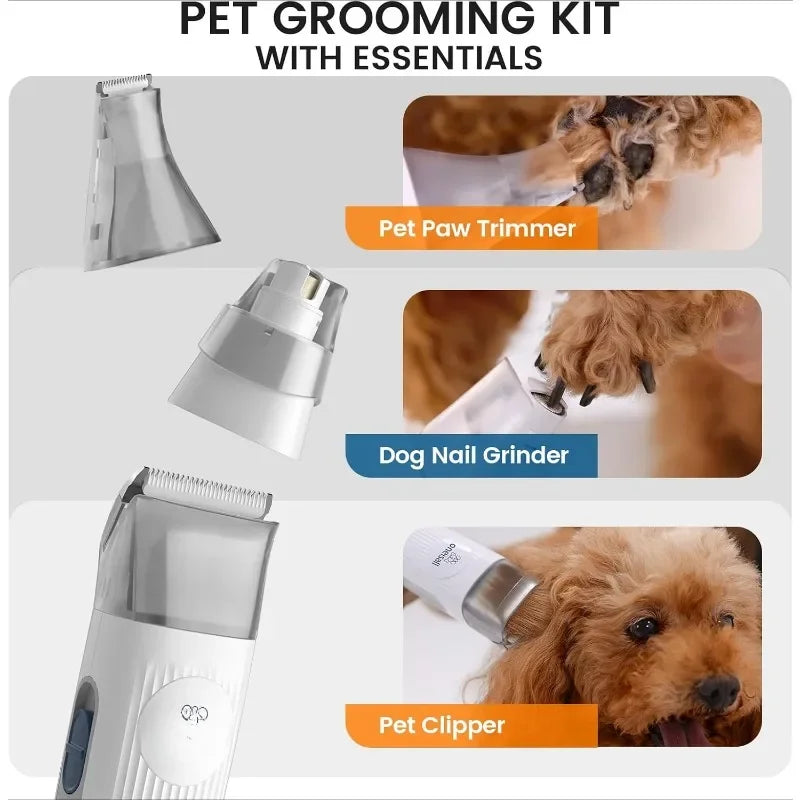 7 Piece Pet Grooming Vacuum