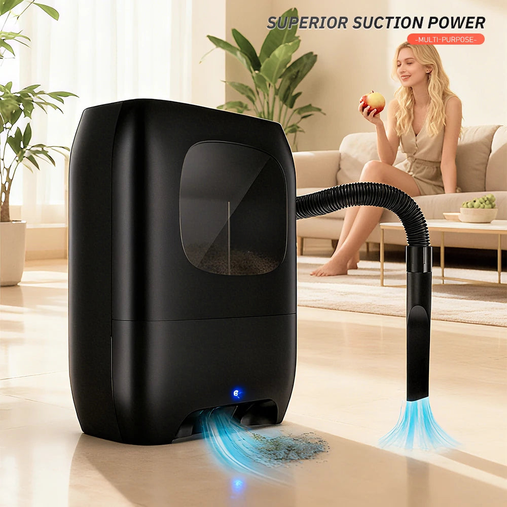 Touchless Vacuum & Dustpan