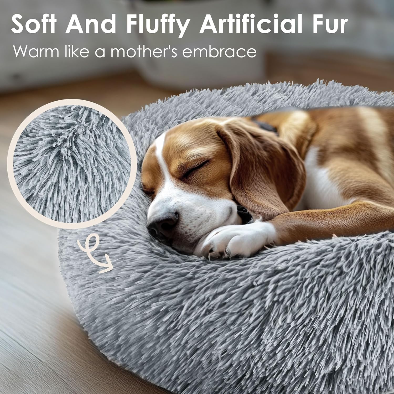 Cozy Calming Pet Bed