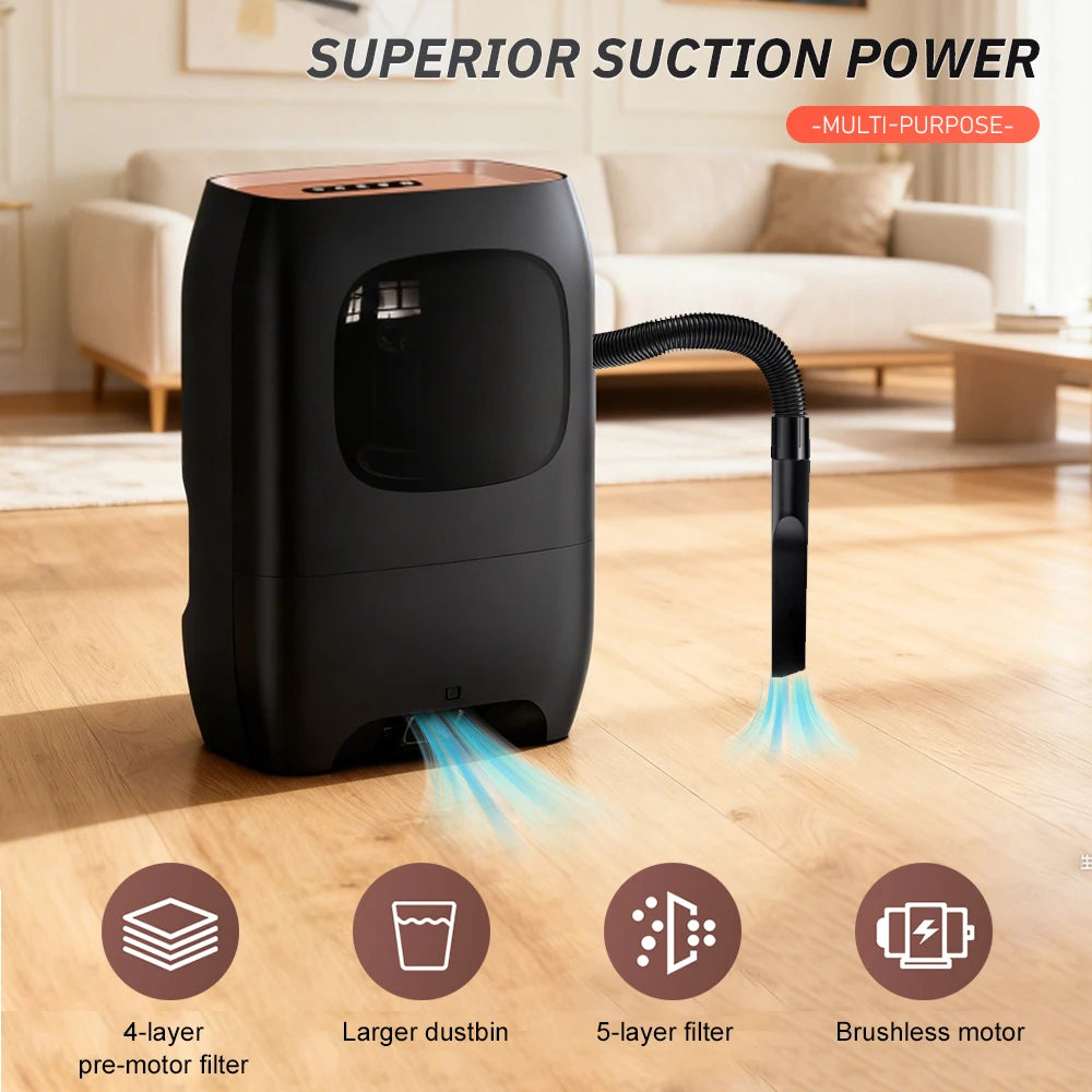 Touchless Vacuum & Dustpan