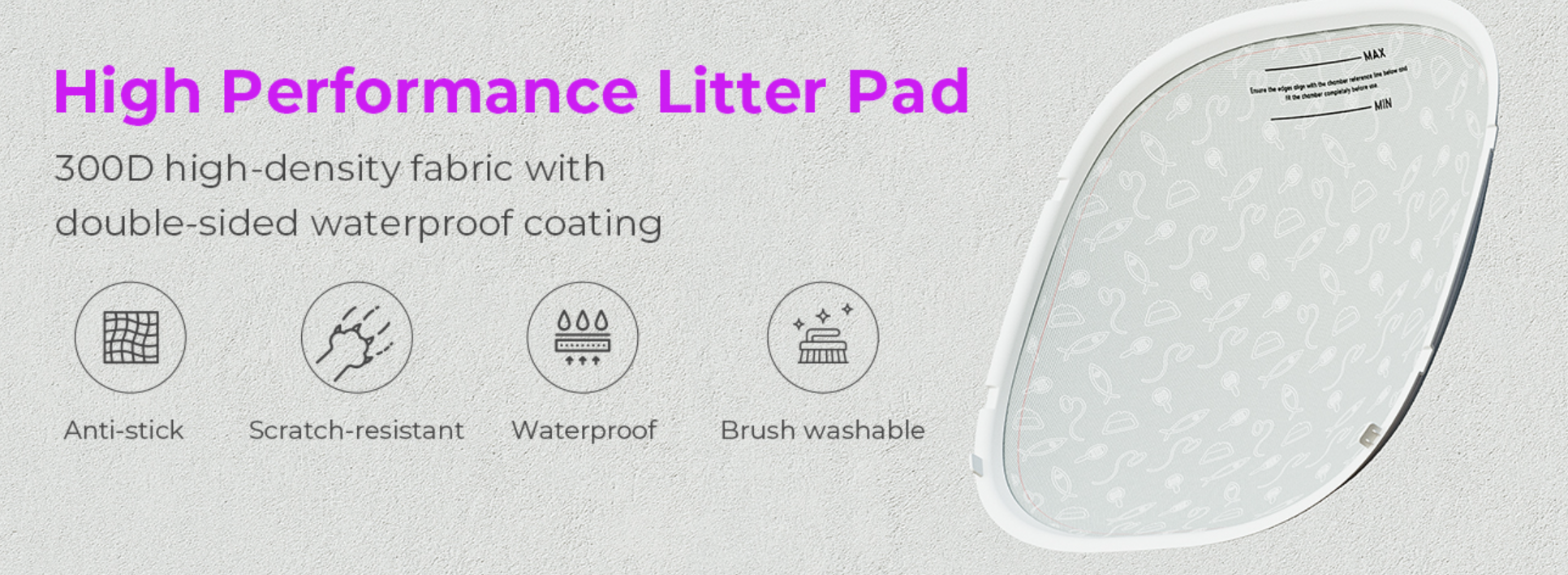 Scooper Liner Pad Replacement (1-Pack)